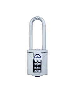 Squire Vulcan Combi 50/2.5 - Long Shackle Combination Padlock
