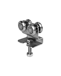 Four Wheeled Open Bearing Carriage for Sliding Doors & Shutters