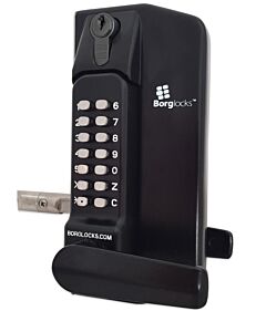 Borg BL3400-DKO-ECP Single Sided Code Lock With Key Override