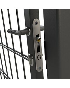 Mortice Hook Lock - Dual Cover Escutcheons