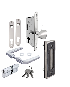 Locinox Sixtylock Sliding Gate Insert Lock Kit (Surface Mounted Keep)