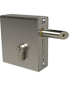 Weld-In Latch, Long throw with Key Override