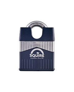 Squire Warrior 55C - 55mm Closed Shackle Steel Padlock