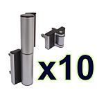 Locinox Tiger Hydraulic Gate Closer (Silver - 10 Pack)