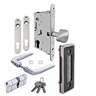 Locinox Eightylock Sliding Gate Insert Lock Kit (Surface Mounted Keep)