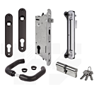 The Locinox Fortylock Insert Lock Kit with aluminium handles