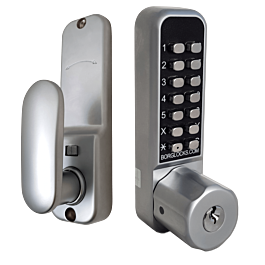 Borg Code Lock BORG BL2701ECP - Single Sided Code Lock with Key Overide