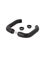 Black Anodized Aluminium Handle with Extended Spindle