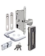 Locinox Eightylock Sliding Gate Insert Lock Kit (Surface Mounted Keep)